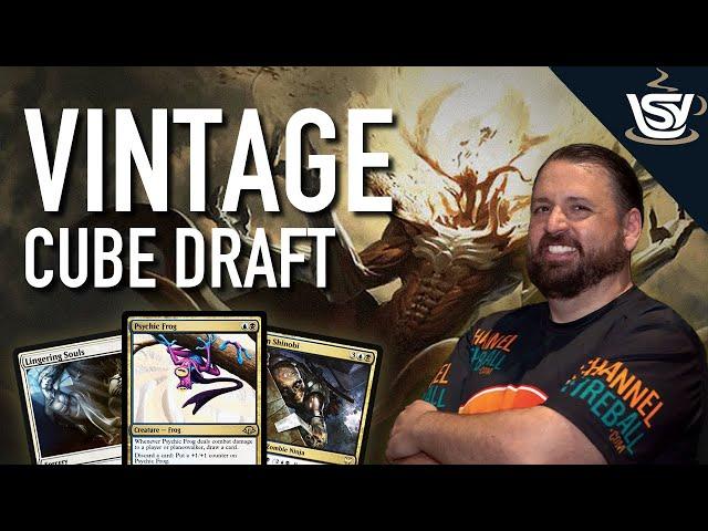 A Normal Draft With An INCREDIBLE Round 2 | Vintage Cube