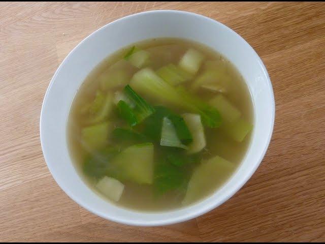 Episode 12  Bouillon brede  (Brede tom pouce/ pak choi /bok choy)