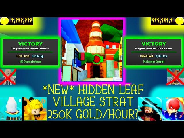 *NEW* Solo Hidden Leaf Village LAZY METHOD NO ULTIMATES!| Ultimate Tower Defence