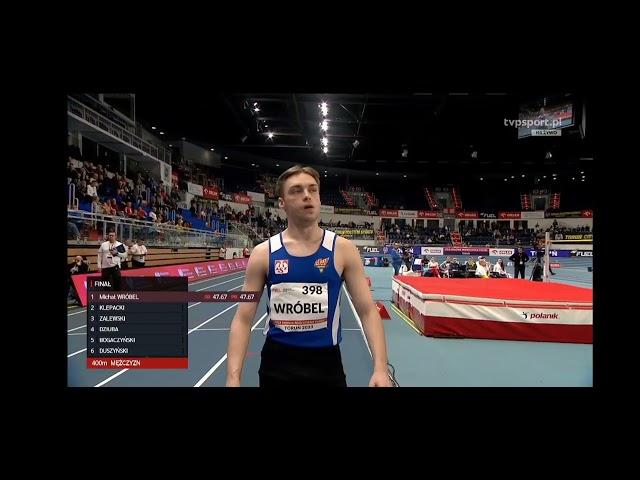 67 HMP w lekkiej atletyce final 400mM