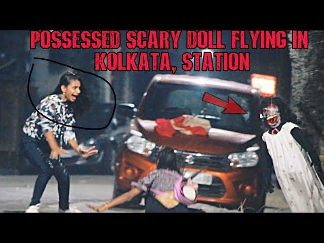 Flying Ghost Doll in Kolkata, Scary Prank 2023 @YouTubeJokers