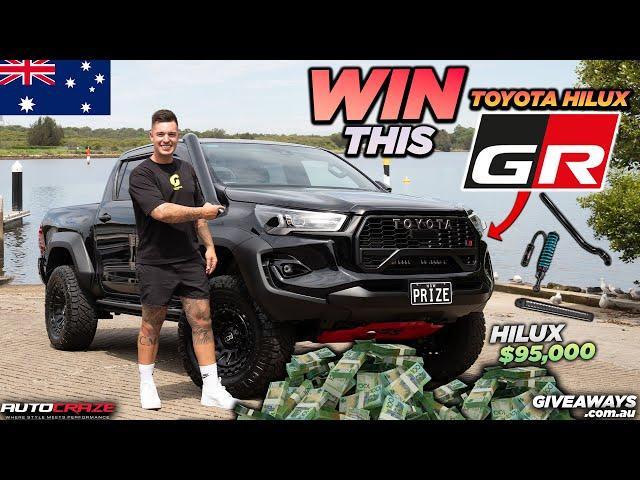 Win this Toyota Hilux GR built by AutoCraze with Giveaways.com.au! | TOYOTA HILUX GR MODDED BUILD!