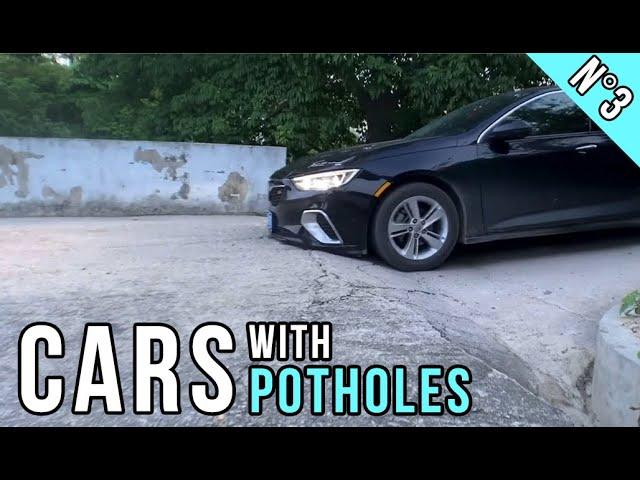 Cars Hitting MASSIVE Potholes (#3)