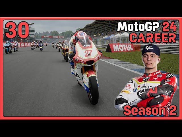 MotoGP 24 Career Mode Part 30: A RACE WITH LOTS OF INCIDENTS! | Dutch GP (Season 2)