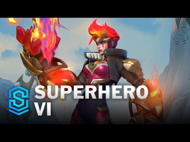 Superhero Vi Wild Rift Skin Spotlight