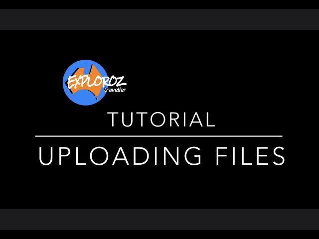 How to Upload Files (GPX, KML, TCX)