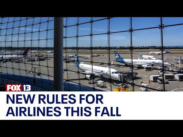 New rules for airlines going into effect this year