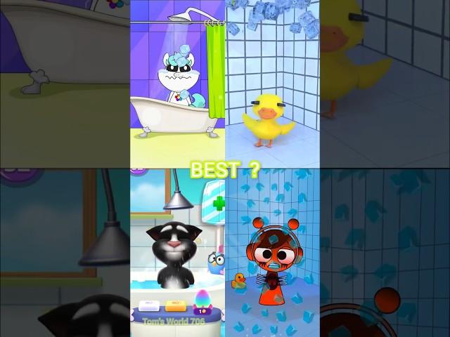 Tom's Shower Ar Too Cool   (Funny Animation) #shorts #funny #animation #talkingtom #comedy #cool