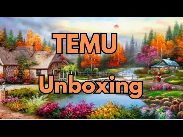 TEMU Diamond Painting Haul - Unboxing - Diamond Art - Budget Friendly Crafts