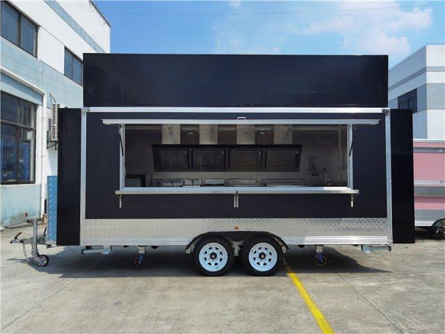 mobile food truck custom food trailers street food cart catering van