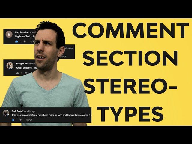 Comment Section Stereotypes (TwoHeads team funny video)