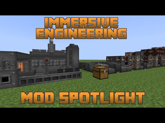 Immersive Engineering Mod Spotlight!