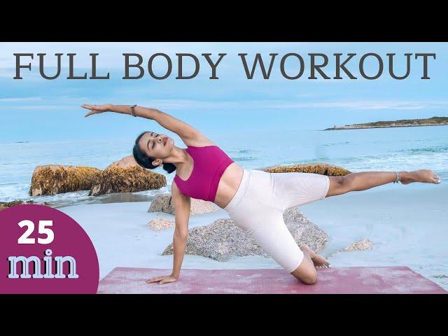 25 Min Full Body Mat Workout (No Equipment)