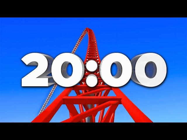 20 Min Countdown Timer (Roller Coaster) 