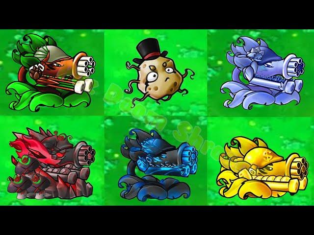 PvZ Fusion download: Max-Level Obsidian Commando & Machine Turret Combo vs Gargantuar