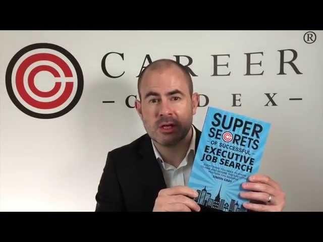 Official Book Launch - Super Secrets of Successful Executive Job Search by Simon Gray.