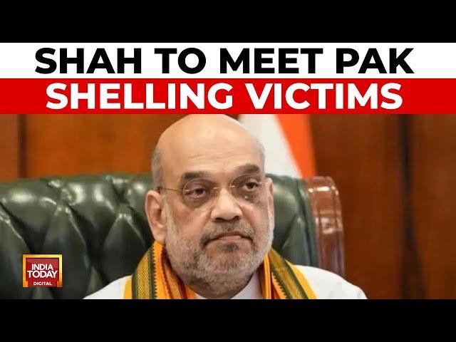 Amit Shah's Crucial J&K visit: Security Review, Meeting With Shelling Victims | India Today News