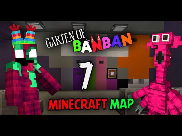 [New Map] Garten of Banban Chapter 7 Minecraft map