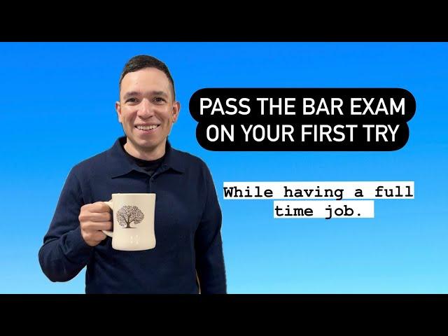 How to pass the bar exam