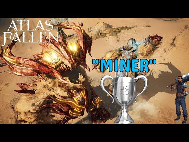 Atlas Fallen - How To Unlock the "MINER" TROPHY
