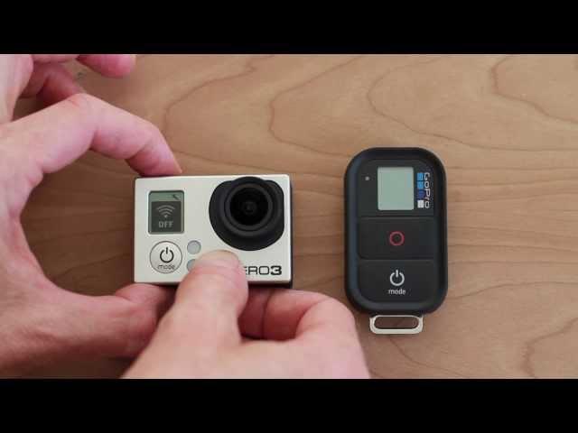 How To Use GoPro Hero 3 WiFi Remote