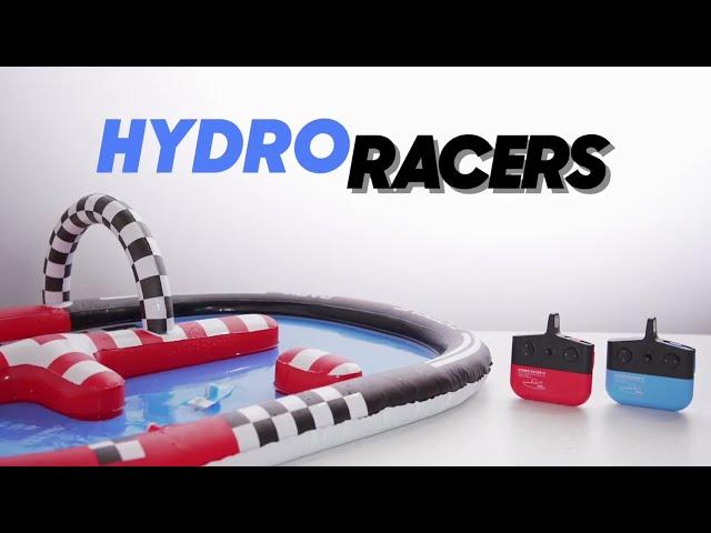 Unleash the Fun: Sharper Image RC Hydro Park Racers With Pool - Aquatic Racing Thrills Await!