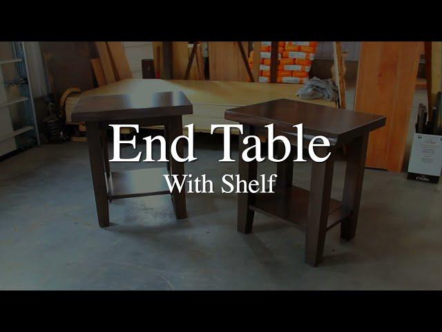 End Table w/ Shelf - Heimsu