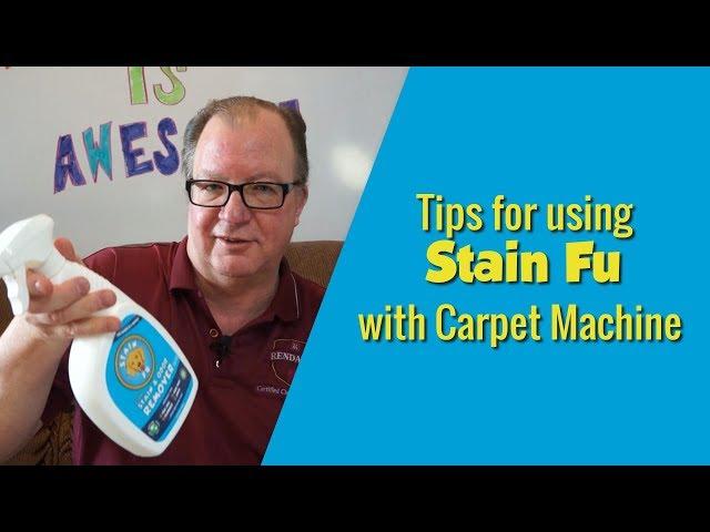 Tips when using a carpet machine | STAIN FU