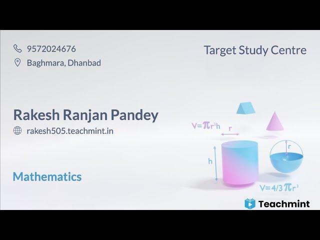 Free online math classes by Ranjan sir
