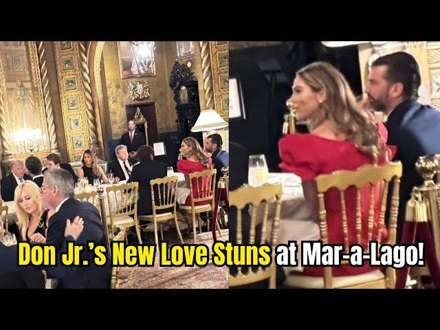 Donald Trump Jr. Debuts New Girlfriend Bettina Anderson at Mar-a-Lago Christmas Dinner