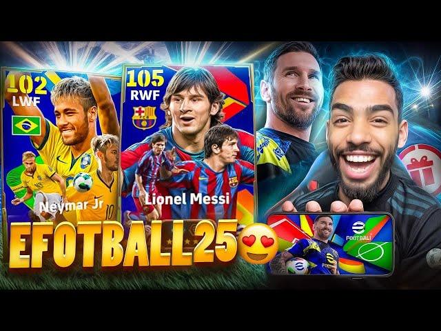 FINALLY eFOOTBALL 25 MOBILE FIRST LOOK AND GAMEPLAY  AMAZING NEW UPDATE 