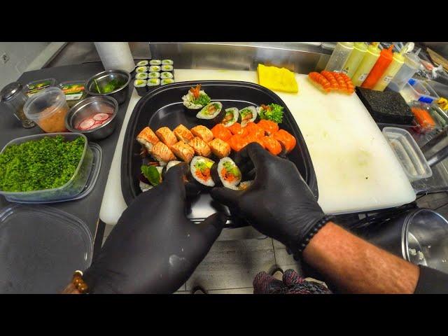 | TRANSFORMING INGREDIENTS INTO SUSHI ART  | POV |