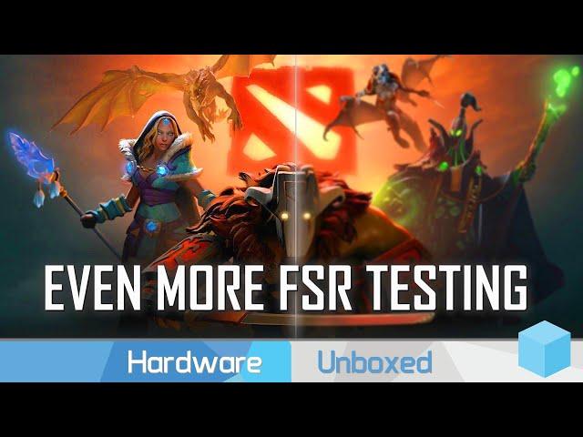 FSR Tested on APUs, iGPUs and Older GeForce and Radeon GPUs feat. Dota 2