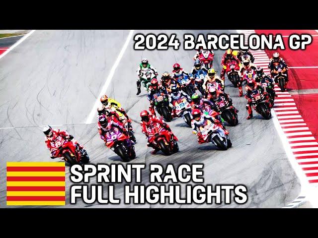  FULL HIGHLIGHTS SPRINT RACE MOTOGP BARCELONA 2024 CATALUNYA motogp today, motogp hoy, motogp oggi