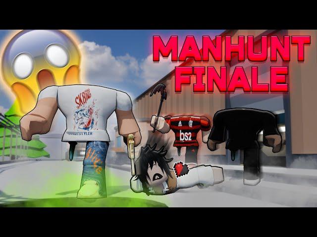 BEST MM2 Glitcher VS 3 Hunters [MANHUNT FINALE]