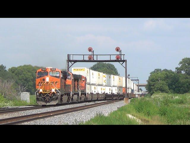 BNSF's Chillicothe Subdivision: A Railroad Superhighway [HD]