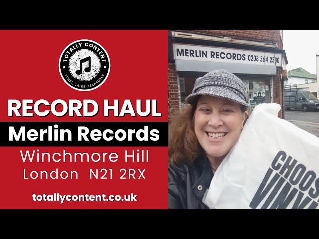 Record Haul | Merlin Records, Winchmore Hill, London N21 | Reclaiming Stolen Vinyl & Epic Finds!