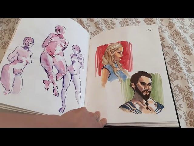 Accepted CalArts Sketchbook 2018 - Chelsea Li