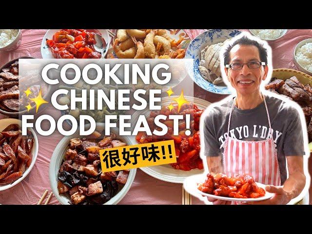 How my HAKKA Dad cooks the *TASTIEST* CHINESE FOOD FEAST at home!️