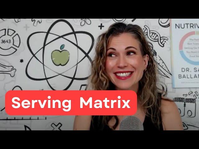 Tips for using the Nutrivore Weekly Serving Matrix!