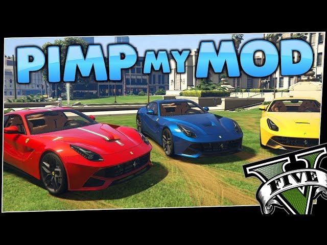 GTA 5 - Pimp My Mod #39 | Ferrari F12 Berlinetta | Modded Car Customization