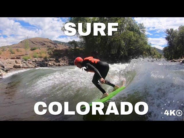 MOUNTAIN RIVER SURFING COLORADO