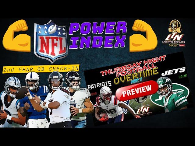 LTN Pod Ep#450 | "WK 3 NFL Power Index" + 2nd Yr QB Check-In + BIGGEST Surprise So Far + TNF Preview