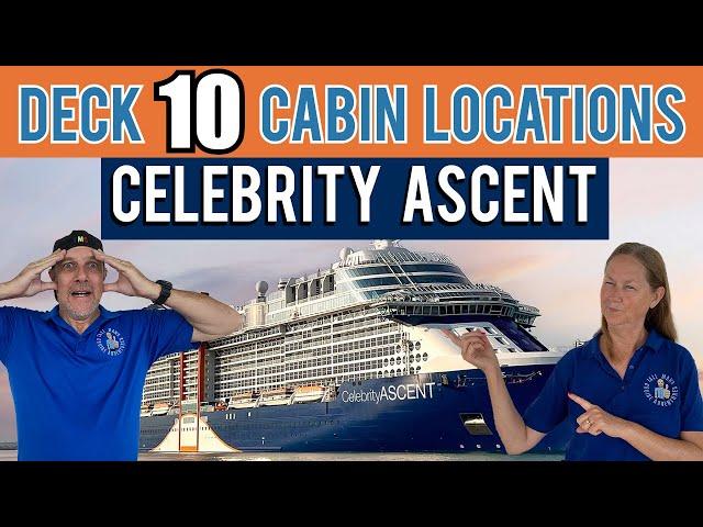 Celebrity Ascent Cabin Deck 10 | Tall Man's Cruise Adventures