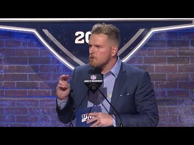 Pat McAfee Hilariously ROASTS the Titans During Colts Selection  | 2019 NFL Draft