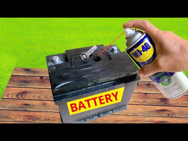 New old battery instantly in just 1 minute! Excellent repair surprises experienced drivers