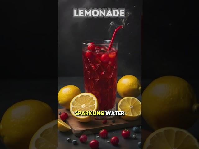 Summer Drink Lemonade.A fruit drink