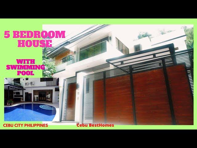 Elegant House with Swimming Pool | 5Bedroom House | Single Detached House | Cebu Besthomes