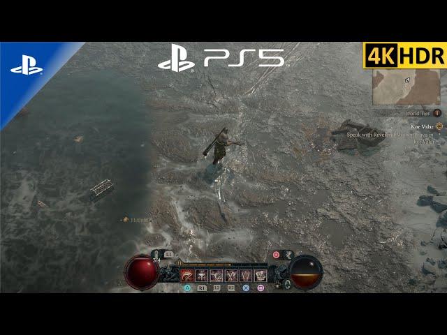 (PS5) Diablo 4 - 10 Minutes Gameplay - Barbarian - 4K60