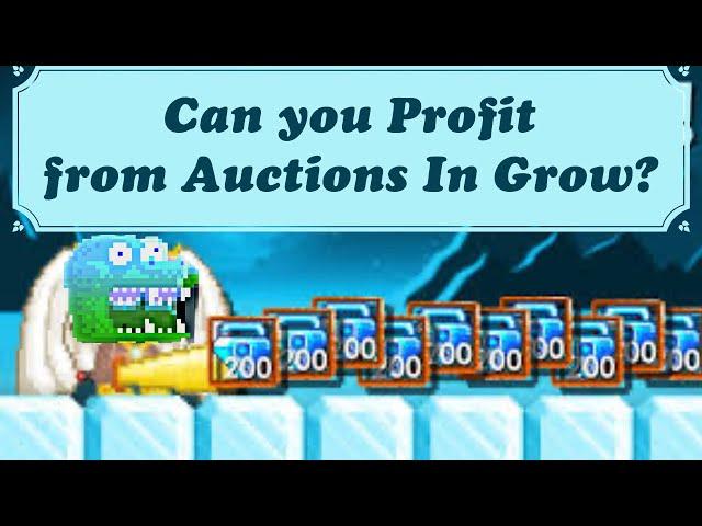 Is Auctions Profitable in Growtopia!?